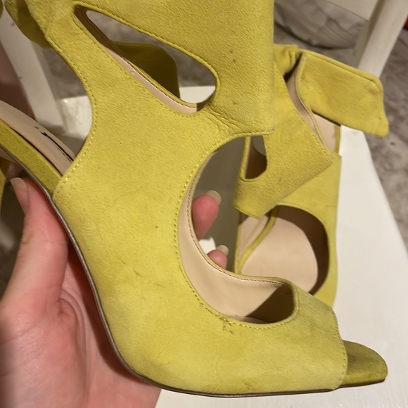 Suede Zara tie back heels - Picture 9 of 9